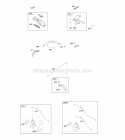 Controls Governor Spring Thermostat Diagram and Parts List for  Briggs and Stratton Engine